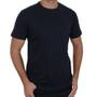 Imagem de Camiseta Masculina Lado Avesso Regular Fit Pima Preta - LH16