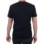 Imagem de Camiseta Masculina Lado Avesso Slim Fit Preta - LH14472