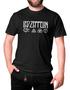 Imagem de Camiseta Masculina Led Zeppelin Logo Camisa Banda Rock