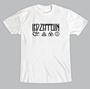 Imagem de Camiseta Masculina Led Zeppelin Logo Camisa Banda Rock