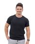 Imagem de Camiseta Masculina Lisa Básica Slim 100% Algodão 30.1 Penteado Confortável