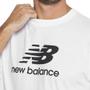 Imagem de Camiseta Masculina New Balance MC Essentials Branca - MT4150