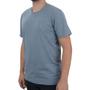 Imagem de Camiseta Masculina Ogochi Casual Slim Azul - 006504009