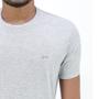 Imagem de Camiseta Masculina Ogochi Slim Fit Algodão Cinza Mescla 164