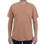 Imagem de Camiseta Masculina Ogochi Slim Marrom Ferrugem - 0064