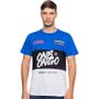 Imagem de Camiseta Masculina Onbongo Especial Badu Recorte Azul Royal ON260