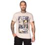 Imagem de Camiseta Masculina Over Surf Estampada Nirvana e Discos Areia