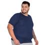 Imagem de Camiseta Masculina Plus Size Sport Manga Curta Lisa Básica