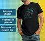 Imagem de Camiseta Masculina Preta Manga Curta Peixinhos Moda Evangélica Cristã Gospel