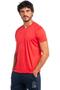 Imagem de Camiseta Masculina Pw Sports Lisa Polo Wear Vermelho Médio