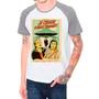 Imagem de Camiseta Masculina Raglan Branca Disco Voador Chaves 07