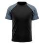 Imagem de Camiseta Masculina Raglan Dry Fit Proteção Solar UV Básica