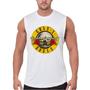 Imagem de Camiseta Masculina Regata Casual Algodão Premium Guns N Roses