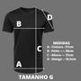 Imagem de Camiseta Masculina Regular Fit Malha Fio 30 100% Algodão Bolt