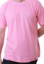 Imagem de Camiseta Masculina Rosa Claro Estampa Rico Sublime Lateral