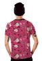 Imagem de Camiseta Masculina Rosa Floral Verão 2019 Top