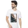 Imagem de Camiseta masculina sandro clothing feeling branco