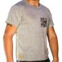 Imagem de Camiseta Masculina Sandro Clothing Lee Cinza