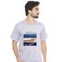 Imagem de Camiseta masculina sandro clothing life cinza