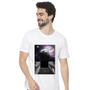 Imagem de Camiseta masculina sandro clothing universe branco