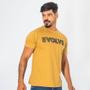 Imagem de Camiseta Masculina Slim Aplique Emborrachado Gola Redonda