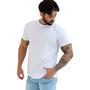 Imagem de Camiseta Masculina Slim Fit Básica Gola Redonda