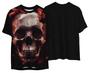 Imagem de Camiseta Masculina Slin Fit Estampada T-shirt Skull