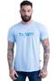 Imagem de Camiseta Masculina Texas Farm - Cm258 - Azul Bebê/ Azul Intense