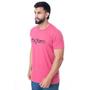 Imagem de Camiseta Masculina Texas Farm - Cm258 - Rosa Bebe/ Preto