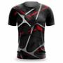 Imagem de Camiseta Masculina Tradicional Camisa Estampa 3d Gola Redonda Macia e Confortável