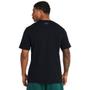 Imagem de Camiseta Masculina Under Armour Colorblock Wordmark