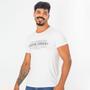 Imagem de Camiseta Masculina Viscolycra Premium Casual Com Aplicação