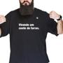 Imagem de Camiseta masculina vivendo um conto de farras