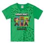 Imagem de Camiseta Minecraft Infantil em Malha Algodão Jogo Game - Brandili