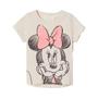 Imagem de Camiseta Minnie para Bebês - Manga Curta, Gola O e Estampa Linda