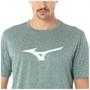 Imagem de Camiseta Mizuno Treino Run Spark Mescla Masculina