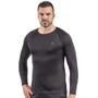 Imagem de Camiseta ML Térmica Proteção UV50+ Poker Preto Masculino
