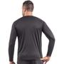 Imagem de Camiseta ML Térmica Proteção UV50+ Poker Preto Masculino