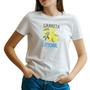 Imagem de Camiseta moda feminina manga curta babylook Granita Limone