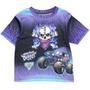 Imagem de Camiseta Monster Jam Son-UVA Digger Blue para meninos de 7 a 8 anos