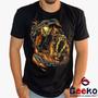 Imagem de Camiseta Mortal Kombat 100% Algodão Scorpion Geeko