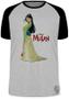 Imagem de Camiseta Mulan vestido Blusa Plus Size extra grande adulto ou infantil