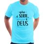 Imagem de Camiseta Não é sorte, é Deus - Foca na Moda