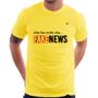 Imagem de Camiseta Não era amor, era... fake news - Foca na Moda