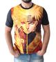 Imagem de Camiseta Naruto Shippuuden Raposa Camisa Masculina Infantil Animes