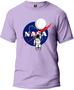 Imagem de Camiseta Nasa Astronauta Masculina Básica Fio 30.1 100% Algodão Manga Curta Premium