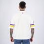 Imagem de Camiseta NBA Football Los Angeles Lakers Off White