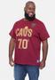 Imagem de Camiseta NBA Plus Size City Number Cleveland Cavaliers Bordô Rust