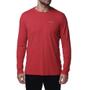 Imagem de Camiseta Neblina Masculina M/L Bordo - Columbia