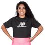 Imagem de Camiseta New Balance Cropped Essentials Basic